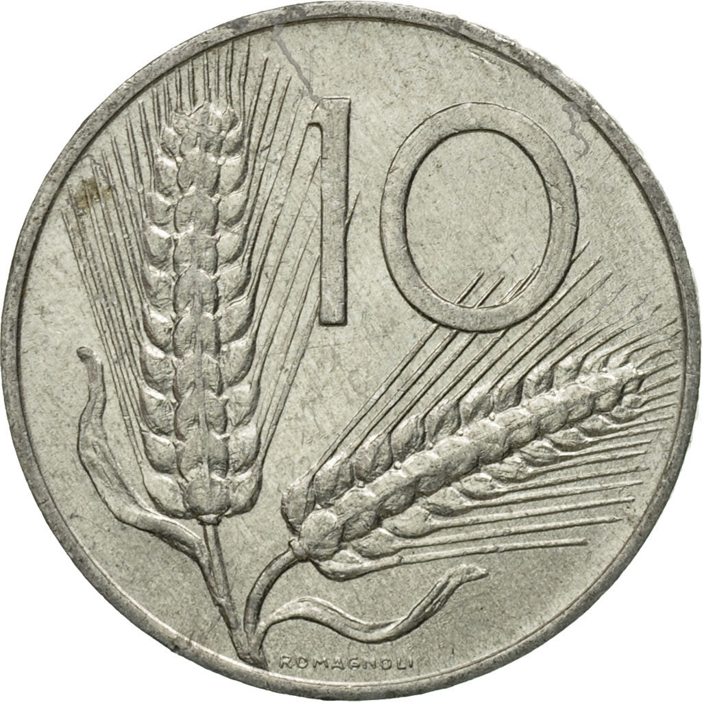 Monnaie, Italie, 10 Lire, 1979, Rome, TTB, Aluminium, KM:93