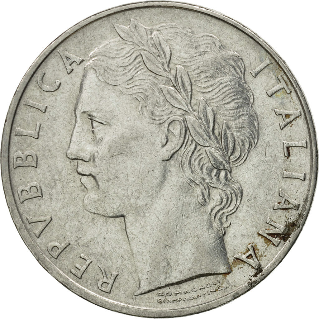 Moneta, Italia, 100 Lire, 1970, Rome, SPL-, Acciaio inossidabile, KM:96.1
