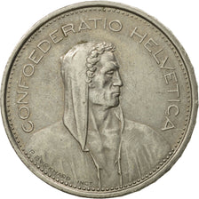 Coin, Switzerland, 5 Francs, 1977, Bern, EF(40-45), Copper-nickel, KM:40a.1