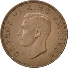 Munten, Nieuw Zeeland, George VI, 1/2 Penny, 1940, PR, Bronze, KM:12