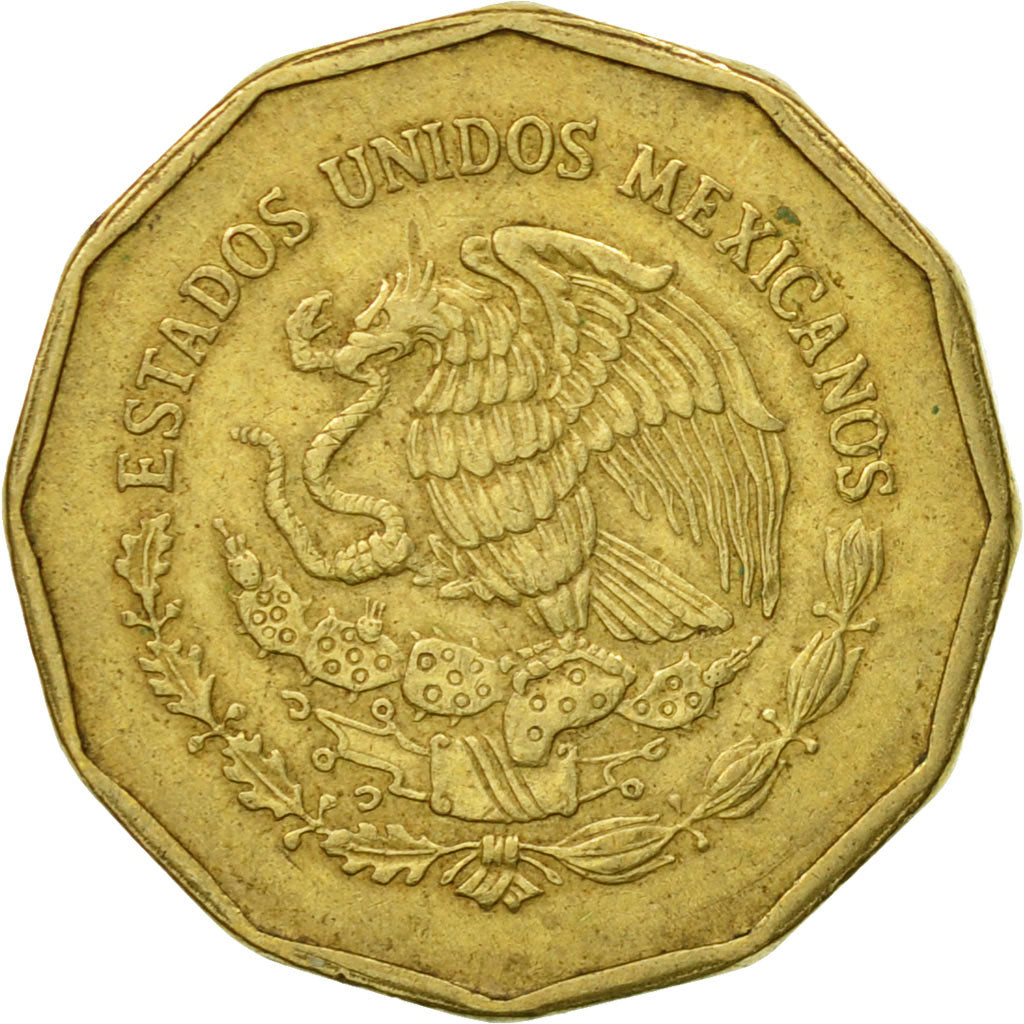Monnaie, Mexique, 20 Centavos, 1993, Mexico City, TTB, Aluminum-Bronze, KM:548