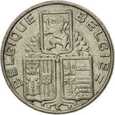 Coin, Belgium, 5 Francs, 5 Frank, 1938, EF(40-45), Nickel, KM:116.1
