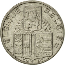 Monnaie, Belgique, 5 Francs, 5 Frank, 1938, TTB, Nickel, KM:116.1