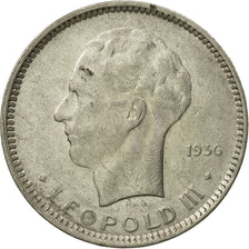 Moneta, Belgio, 5 Francs, 5 Frank, 1936, BB, Nichel, KM:109.1