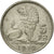 Moneta, Belgia, 5 Francs, 5 Frank, 1939, EF(40-45), Nikiel, KM:117.2