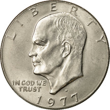 Coin, United States, Eisenhower Dollar, Dollar, 1977, U.S. Mint, Denver