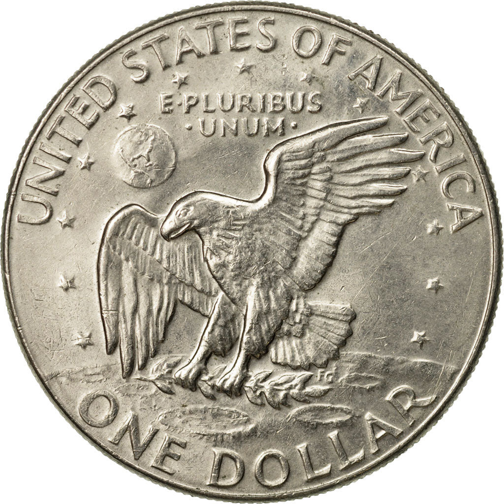 Coin, United States, Eisenhower Dollar, Dollar, 1977, U.S. Mint, Denver