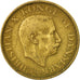 Moneta, Danimarca, Christian X, Krone, 1943, Copenhagen, BB, Alluminio-bronzo