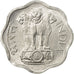 Coin, INDIA-REPUBLIC, 2 Paise, 1970, EF(40-45), Aluminum, KM:13.5