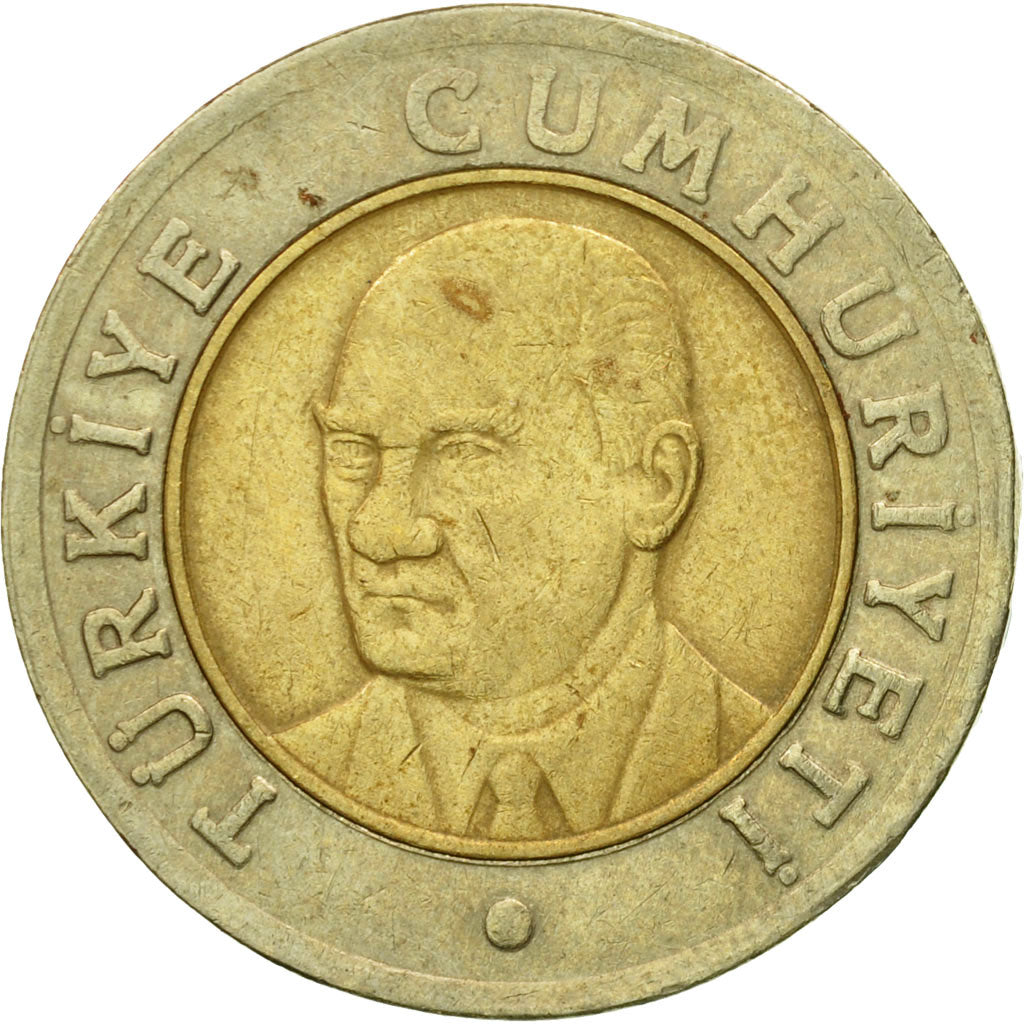 Monnaie, Turquie, New Lira, 2005, Istanbul, TB, Bi-Metallic, KM:1169