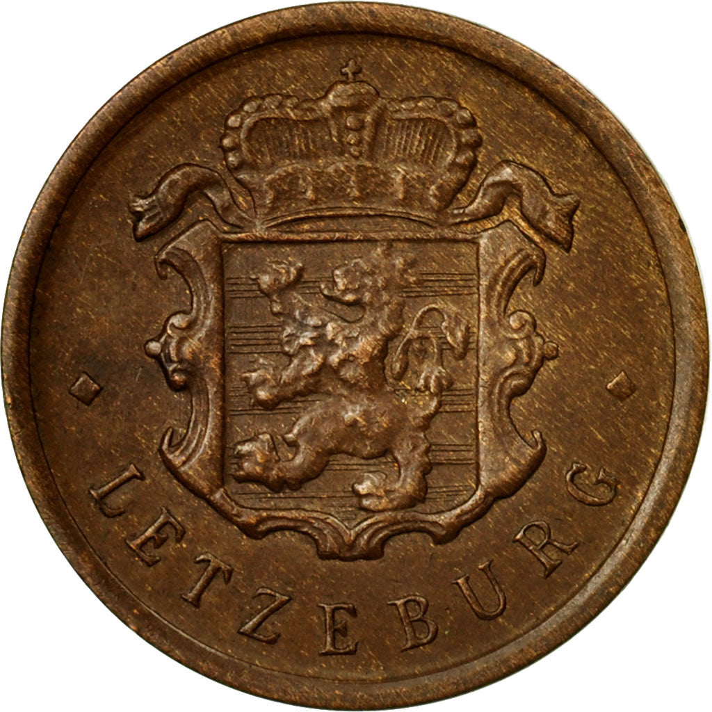 Moneda, Luxemburgo, Charlotte, 25 Centimes, 1946, MBC, Bronce, KM:45