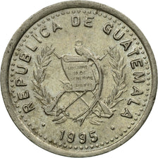 Coin, Guatemala, 5 Centavos, 1995, AU(55-58), Copper-nickel, KM:276.5