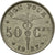 Coin, Belgium, 50 Centimes, 1927, EF(40-45), Nickel, KM:87