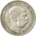 Monnaie, Hongrie, Franz Joseph I, Korona, 1895, Kormoczbanya, TB+, Argent