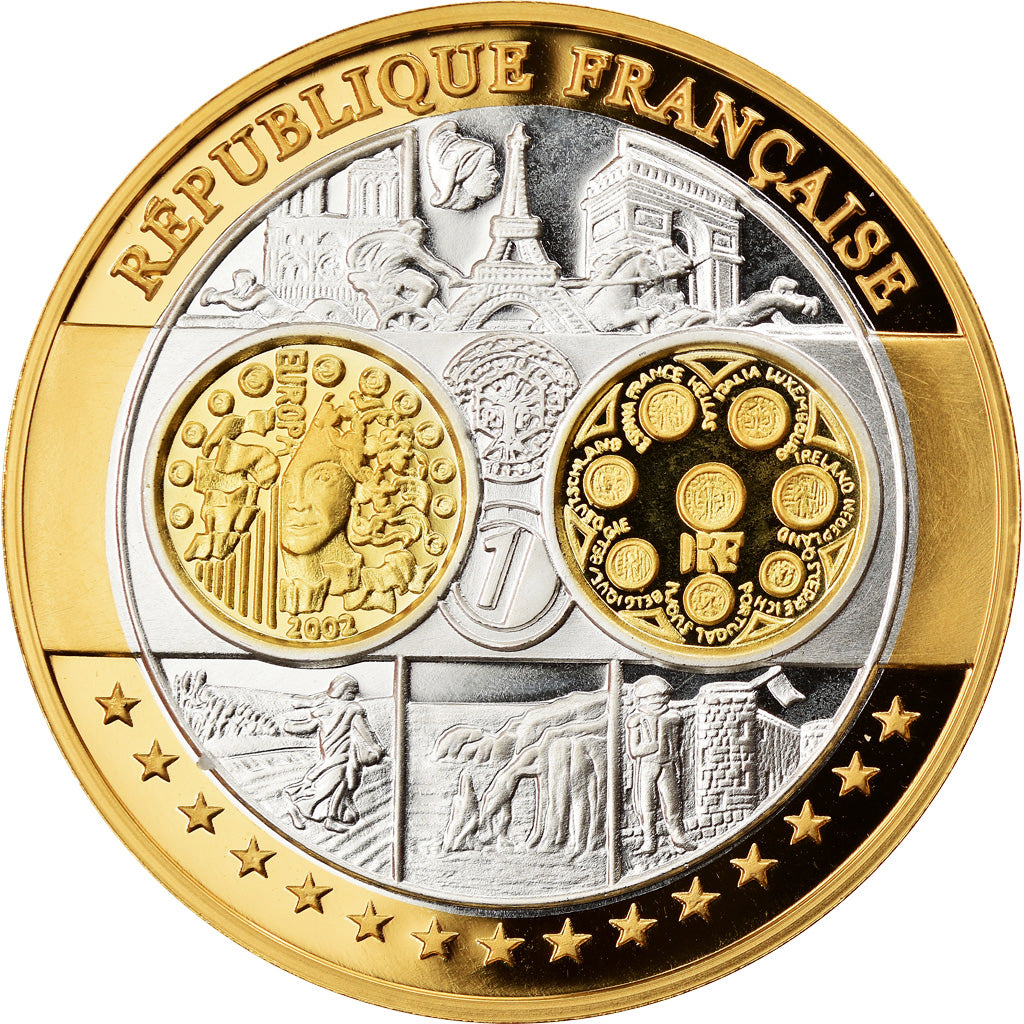 France, Médaille, Europe, République Française, Politics, Society, War, FDC