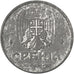 SERBIA, 2 Dinara, 1942, KM #32, MS(63), Zinc, 22, 3.97
