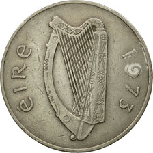 Coin, IRELAND REPUBLIC, 10 Pence, 1973, EF(40-45), Copper-nickel, KM:23