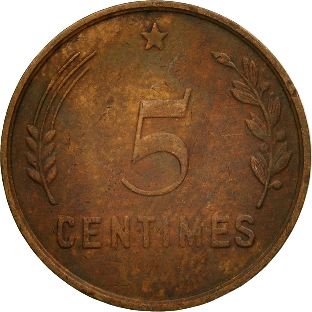 Moneda, Luxemburgo, Charlotte, 5 Centimes, 1930, BC+, Bronce, KM:40