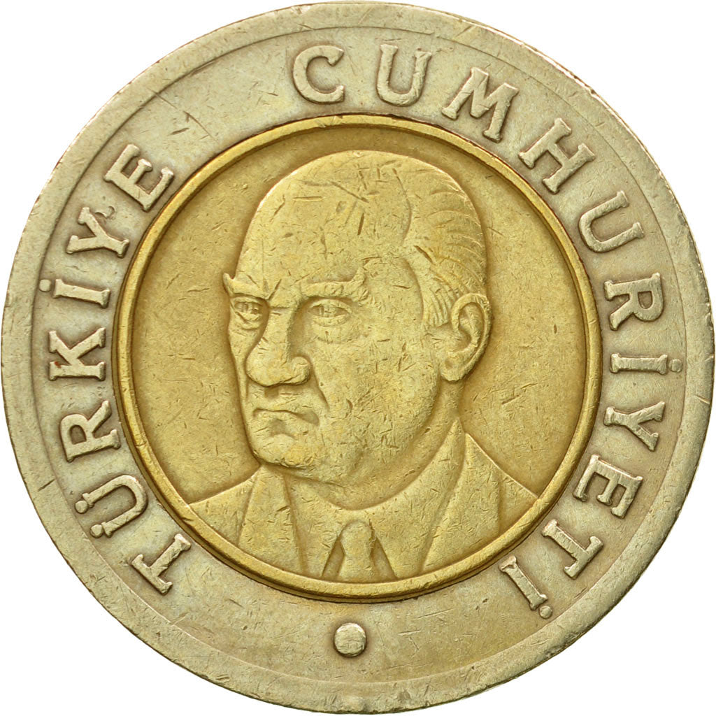 Monnaie, Turquie, New Lira, 2005, Istanbul, TB+, Bi-Metallic, KM:1169