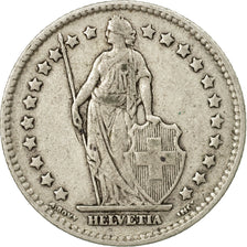 Coin, Switzerland, Franc, 1916, Bern, VF(30-35), Silver, KM:24
