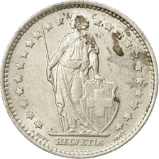Coin, Switzerland, Franc, 1966, Bern, AU(50-53), Silver, KM:24