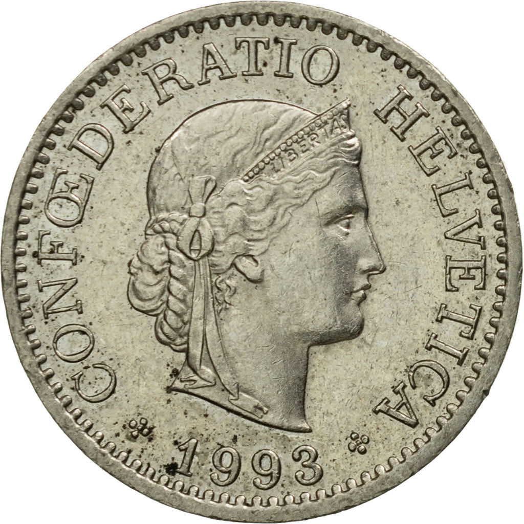 Monnaie, Suisse, 10 Rappen, 1993, Bern, SUP, Copper-nickel, KM:27