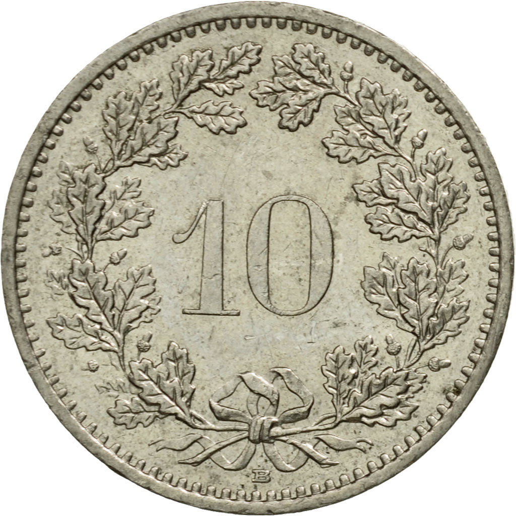 Monnaie, Suisse, 10 Rappen, 1993, Bern, SUP, Copper-nickel, KM:27