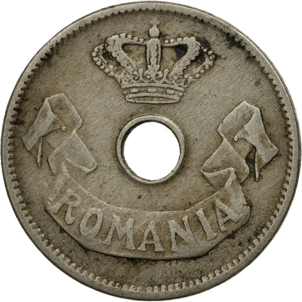 Monnaie, Roumanie, Carol I, 10 Bani, 1905, TB+, Copper-nickel, KM:32