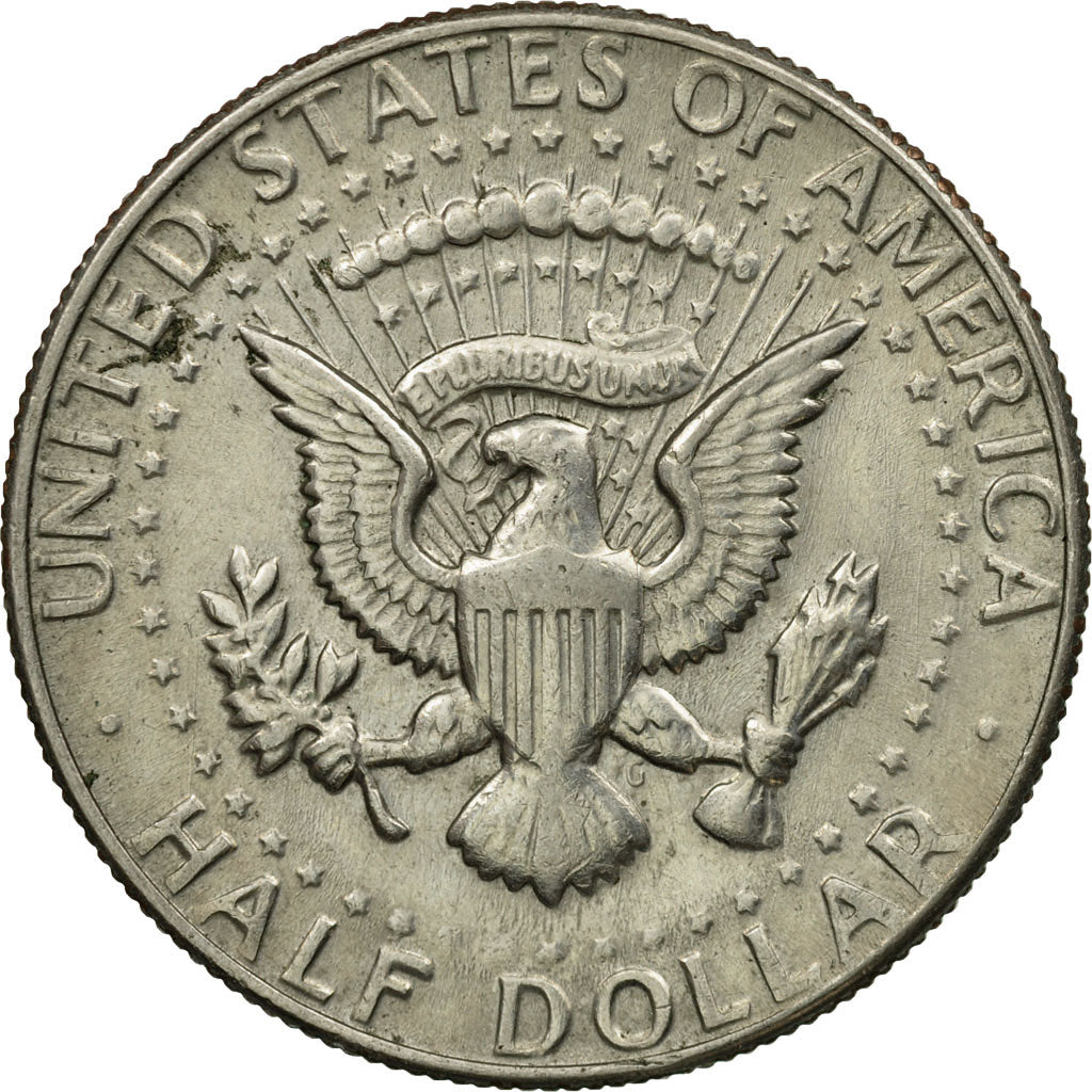 Coin, United States, Kennedy Half Dollar, Half Dollar, 1980, U.S. Mint, Denver