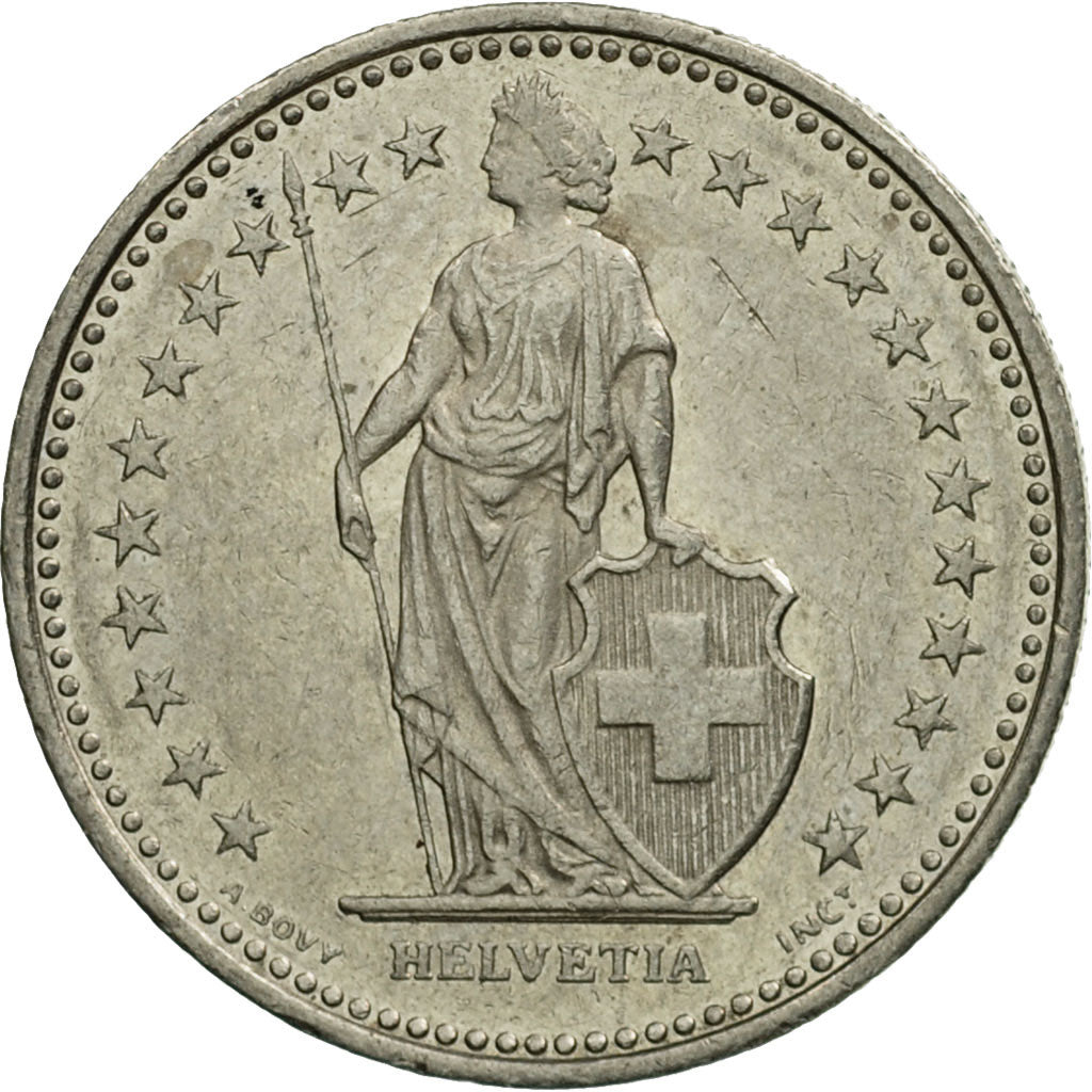 Münze, Schweiz, 1/2 Franc, 1990, Bern, VZ, Copper-nickel, KM:23a.3