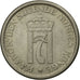 Coin, Norway, Haakon VII, Krone, 1951, EF(40-45), Copper-nickel, KM:385