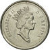 Coin, Canada, Elizabeth II, 10 Cents, 1991, Royal Canadian Mint, Ottawa