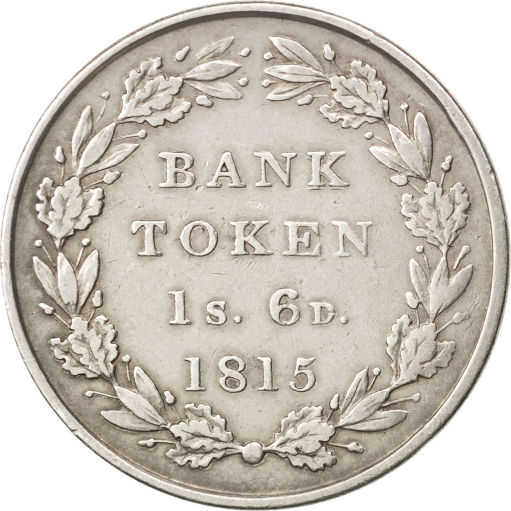 Coin, Great Britain, (no  Ruler Name), 1 Shilling 6 Pence, 18 Pence, 1815