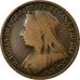 Coin, Great Britain, Victoria, Penny, 1895, VF(20-25), Bronze, KM:790