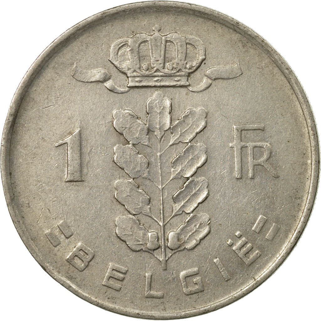 Coin, Belgium, Franc, 1951, EF(40-45), Copper-nickel, KM:143.1