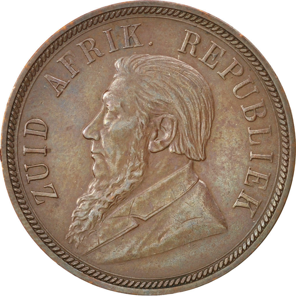 Moneta, Sudafrica, Penny, 1898, SPL-, Bronzo, KM:2