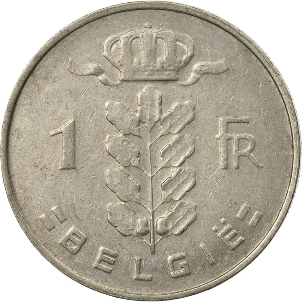 Coin, Belgium, Franc, 1964, EF(40-45), Copper-nickel, KM:143.1
