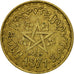Coin, Morocco, Mohammed V, 10 Francs, 1951, Paris, EF(40-45), Aluminum-Bronze