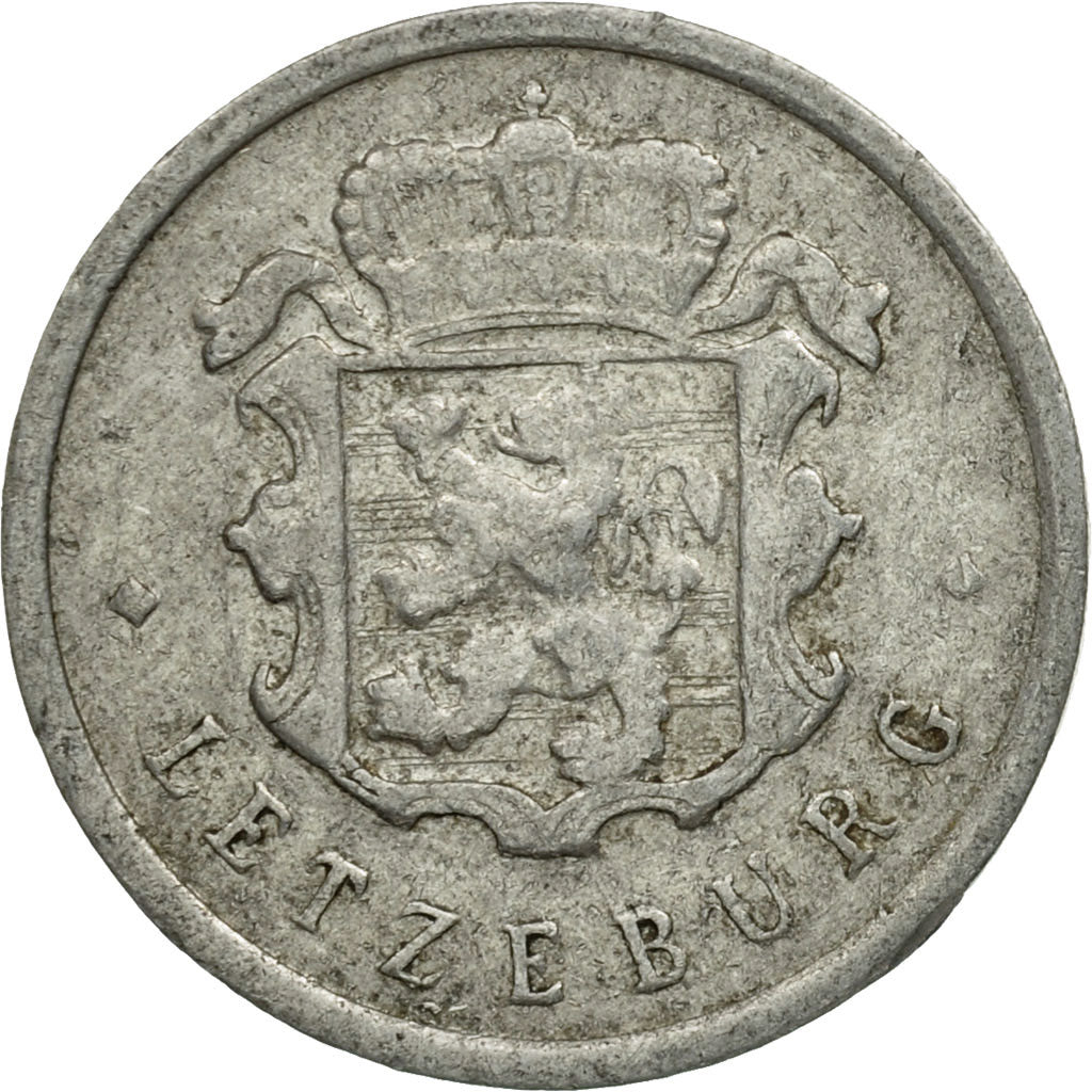 Coin, Luxembourg, Jean, 25 Centimes, 1954, VF(30-35), Aluminum, KM:45a.1