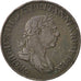 Moneda, Ceilán, 2 Stivers, 1815, MBC, Cobre, KM:82.1