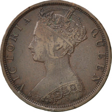 Moneta, Hong Kong, Victoria, Cent, 1901, MB+, Bronzo, KM:4.3