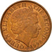 Moneta, Jersey, Elizabeth II, Penny, 1998, BB, Acciaio placcato rame, KM:103