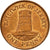 Coin, Jersey, Elizabeth II, Penny, 1998, EF(40-45), Copper Plated Steel, KM:103