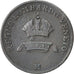 Coin, ITALIAN STATES, LOMBARDY-VENETIA, Centesimo, 1822, Milan, VF(30-35)