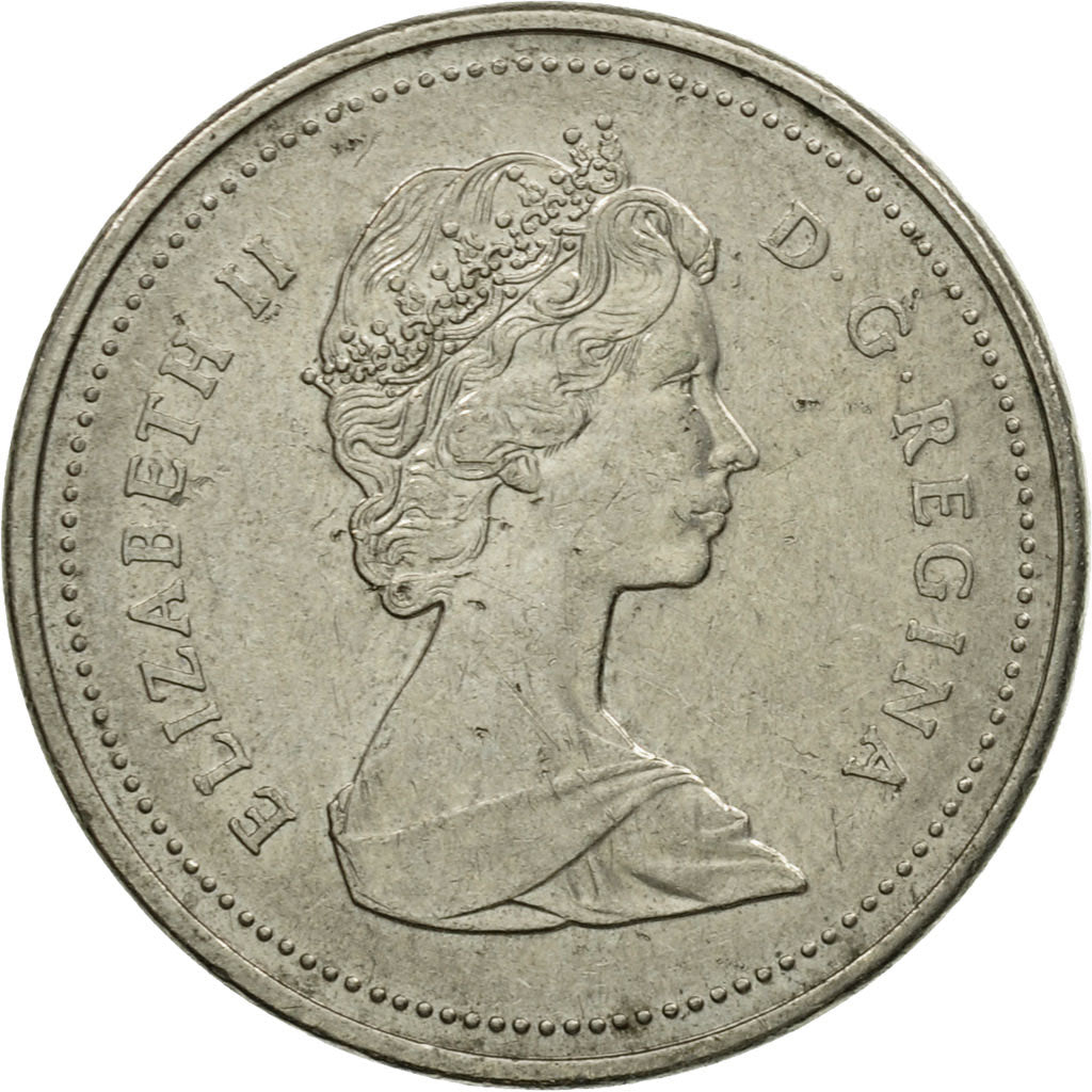 Munten, Canada, Elizabeth II, 5 Cents, 1989, Royal Canadian Mint, Ottawa, ZF