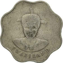 Coin, Swaziland, King Msawati III, 10 Cents, 1986, British Royal Mint