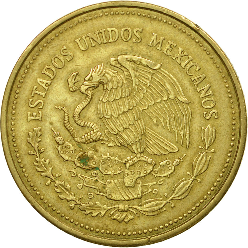 Munten, Mexico, 1000 Pesos, 1989, Mexico City, ZF, Aluminum-Bronze, KM:536