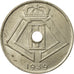 Coin, Belgium, 25 Centimes, 1939, EF(40-45), Nickel-brass, KM:114.1