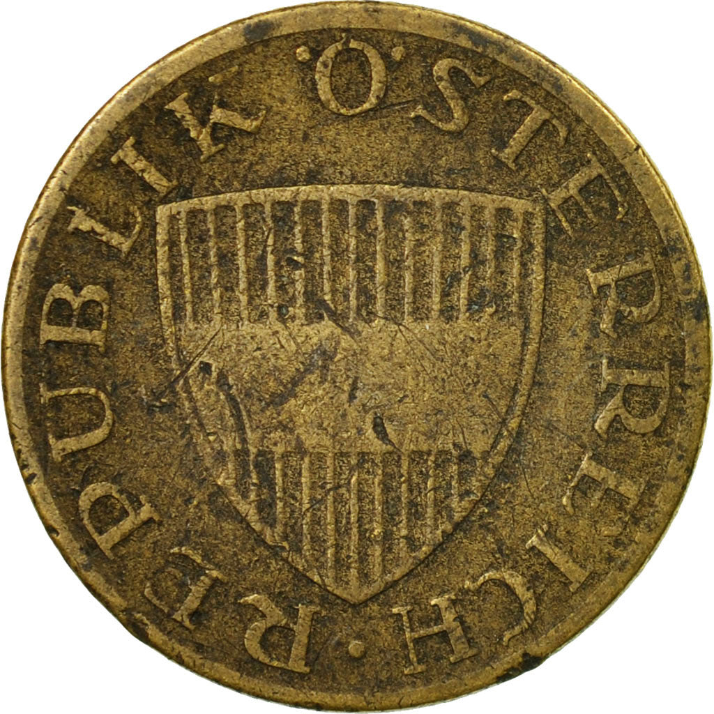 Coin, Austria, 50 Groschen, 1959, EF(40-45), Aluminum-Bronze, KM:2885