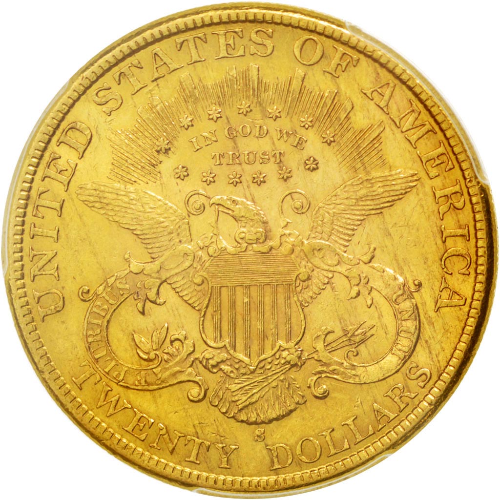 États-Unis, 20 Dollars Liberty Head 1899 S, PCGS AU58, KM 74.3